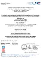 Certificat d’approbation LNE – 33591 Rev 11_Fabrication des IPFNA