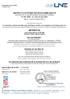 Certificat d’approbation LNE – 33591 Rev 15_Fabrication des IPFNA