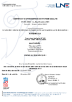 Certificat d’approbation LNE – 38462 Rev 3_Réparation des IPFA